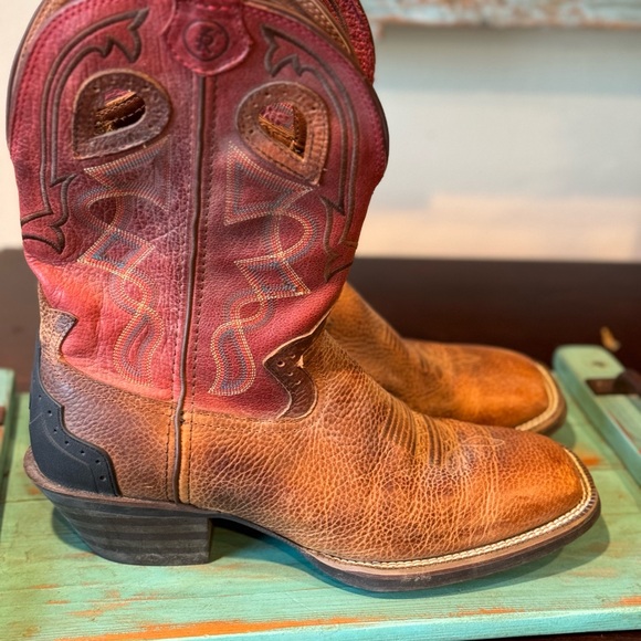 EUC Tony Lama mens cowboyy boots. Size 10D - Picture 5 of 13